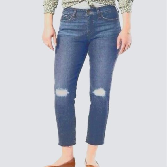 Levi Strauss Signature Mid Rose Boyfriend Jean Size 14/32 waist - Picture 3 of 6